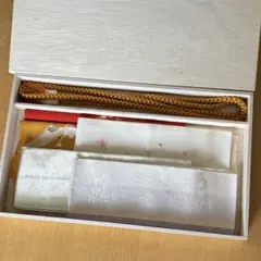【着画あり】和装小物セット　半襟/伊達襟　帯あげ/帯締