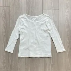 無印良品　あったか綿　下着　110 白