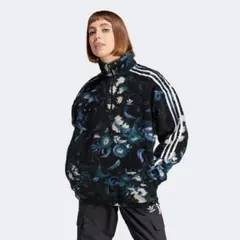 【新品未使用品】adidas originals フラワー フリースジャケット