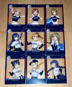 Aqours×ソフトバンクホークス パ・リーグコラボ限定 クリアカードSP