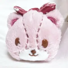 未使用タグ付き　サンリオ　タイニーチャム　ふわふわ寝そべりぬいぐるみ　ピンク