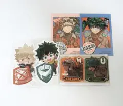 緑谷出久　爆豪勝己　僕のヒーローアカデミア　ヒロアカ　シール　付録 最強ジャンプ