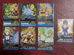 ドラゴンボール　データカードダス　孫悟空　ベジータ　ベジット　セット