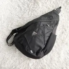 極美品 アディダス スリングバッグ テック y2k 00s ナイロン ブラック