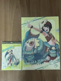 【新品】大空スバル　アクリルスタンド　クリアファイル　2点セット　ホロライブ
