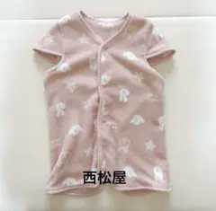 ピンク フリース スリーパー 70cm