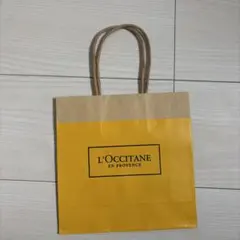 L'OCCITANE ショッピングバッグ イエロー