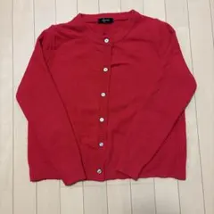 Doula Doula カーディガン　赤カーディガン