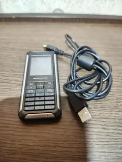 ✨WILLCOM 携帯電話 本体 USBケーブル付きWX1308 SII✨