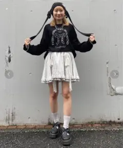 candy stripper RIBBON COTTON LACE スカートのサムネイル