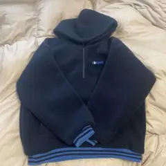 XLARGE FR2 ネイビー フリースパーカー