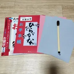 武田双雲 水で書けるお習字 ひらがな◆用紙は未使用