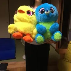 ダッキーandバニー(トイストーリー4)のぬいぐるみです