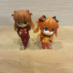 エヴァンゲリオン　アスカ　フィギュアセット