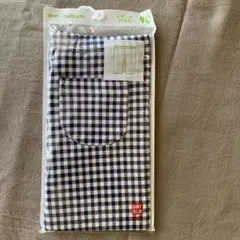 ＊未使用＊UNIQLO チェック柄レギンス 90