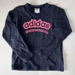 adidas 長袖カットソー 130cm ネイビー