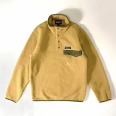 Patagonia 2022年 シンチラスナップT ニカラグア製 XXS 黄