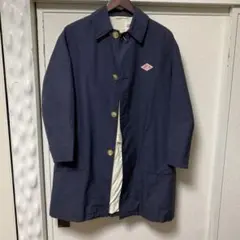 DANTON ステンカラーコート ネイビー　ジャケット