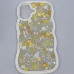 推し活におすすめ デコケース 黄色担当 イエローiPhoneケース