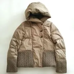 美品♡YOSOOU あったか ダウンフェザー ジャケット サイズ2 ベージュ