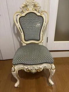 約27%off！オーダーハンドメイド/ロココ調ダイニングチェア1脚 約27%off！オーダーハンドメイド/ロココ調ダイニングチェア1脚