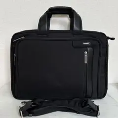極美品 ACEGENE メンズ 2way ビジネスバッグ ブリーフケース 多機能
