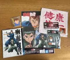 幽遊白書　桑原和馬　タオル　チャームポスター　ボード　ラバースタンド