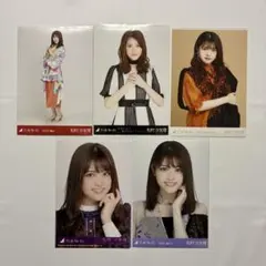 【最終値下げ】乃木坂46 生写真 松村沙友理 生写真 5枚 セット まとめ売り