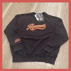RRmoment ルルモーメント ピグメントトレーナー チャコール　130
