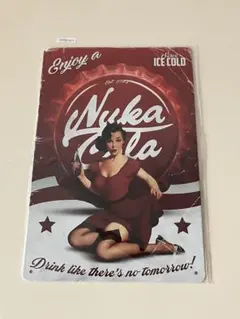 Nuka-Cola ヌカコーラ ブリキ看板
