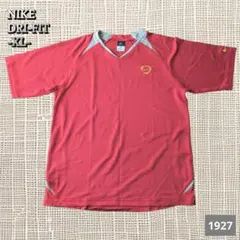 A-1927〈Nike Dri-Fit〉XL 赤シャツ