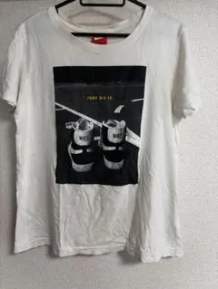 NIKE JUST DO IT フォトプリント Tシャツ ホワイト XL