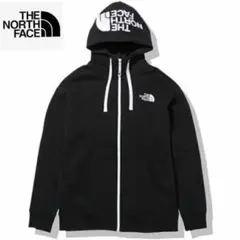 ノースフェイス リアビューフルジップフーディ NT12340黒 XL