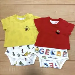 ブリーズ セサミストリート ロンパース