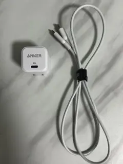 ANKER PowerPort III 20W Cube 充電器&ケ－ブル