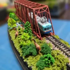 Nゲージ 鉄道模型 ジオラマ 冬の北海道 田舎の単線20 - メルカリ