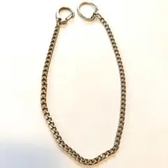 金属製ウォレットチェーン シルバー色