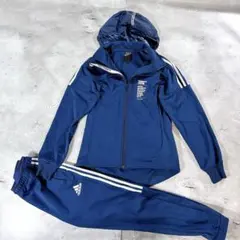 adidas TWNTY 4SVN ジャージ ネイビー（フード付）上下セット