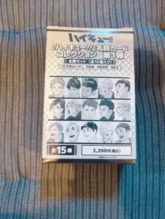 未開封 ハイキュー ファンパーク 名刺カードコレクション 全種セット