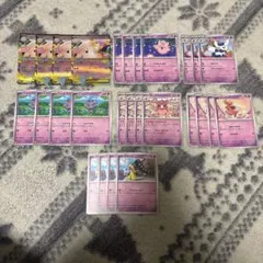 メガピクシーex RR4枚➕メガピクシーexデッキ用パーツ進化ライン合計27枚
