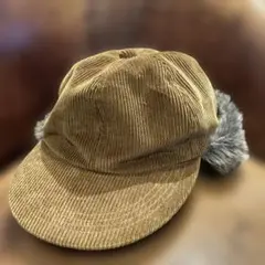 COMESANDGOES ファーパイロットキャップ