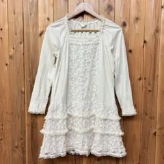 ピンクハウス ピコフリル チュニック 白Mサイズ - メルカリ