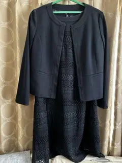 美品 レースワンピーススーツ（ジャケット付き） 組曲 値下げ歓迎