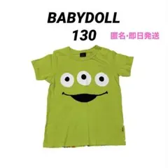 BABYDOLL トイストーリー　エイリアン　グリーンメン　Tシャツ　130即日のサムネイル
