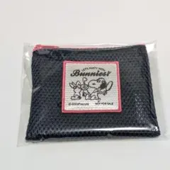 スヌーピータウンショップ　ノベルティ　メッシュポーチ