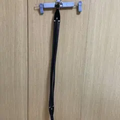 トミーヒルフィガー ブラックレザーベルト リングバックル