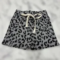 anon baby レオパード柄 ハーフパンツ 110cm