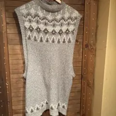 LIME.INC ノースリーブニットベスト F