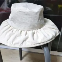 アイボリー バケットハット