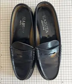 HARUTA ハルタ　ブラックローファー　黒　26センチ